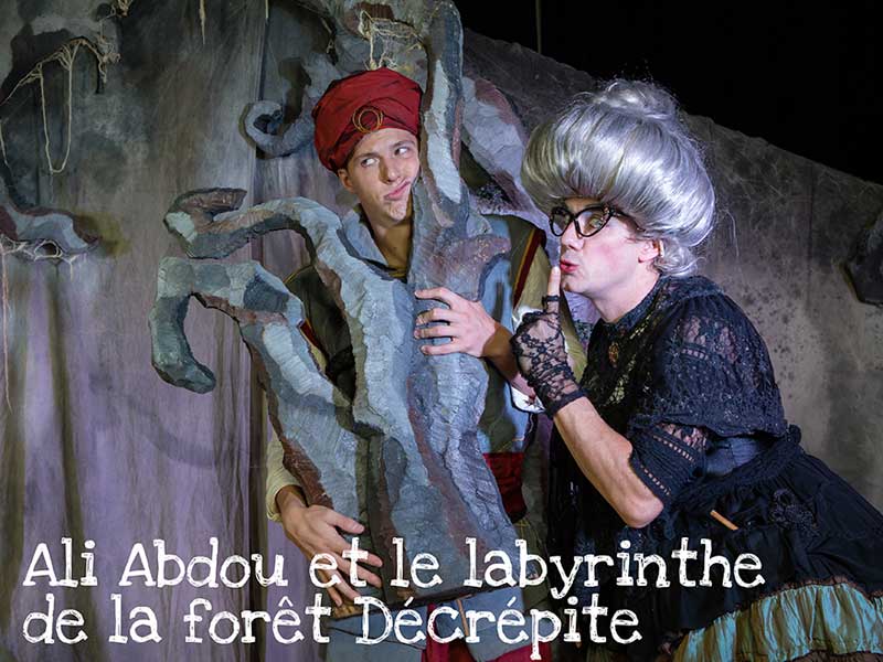 Ali Abdou et le labyrinthe de la forêt Décrépite